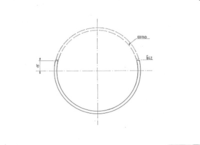 Rozříznutí PVC trubky KJ 006_mm
